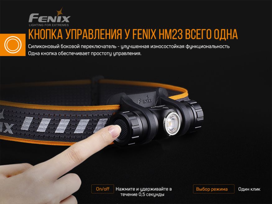 Налобный фонарь Fenix HM23