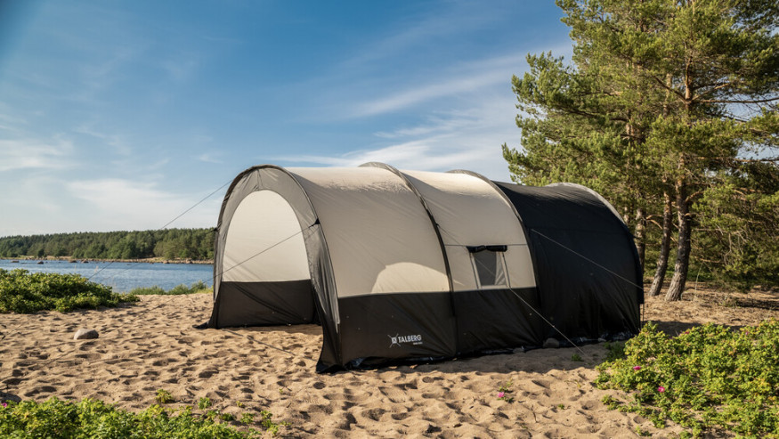 Tonnel Plus 5 палатка TALBERG, серый