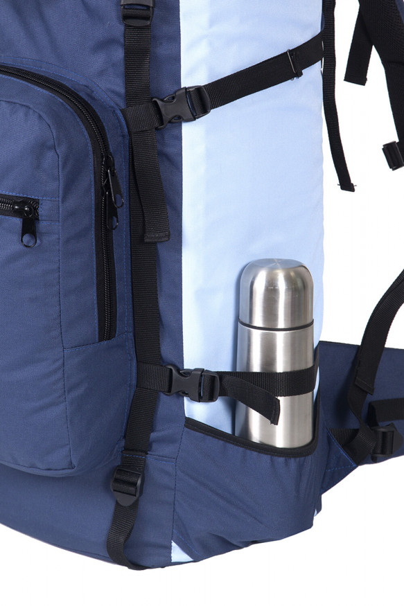 Рюкзак туристический Оптимал 2, серо-красный, 70 л, ТАЙФ