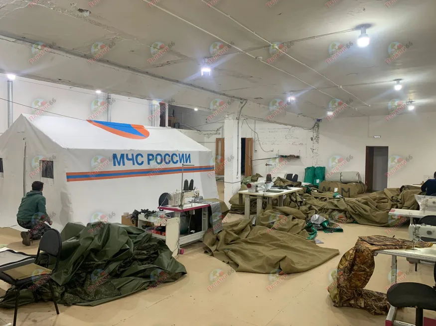 Армейская палатка МЧС М-10