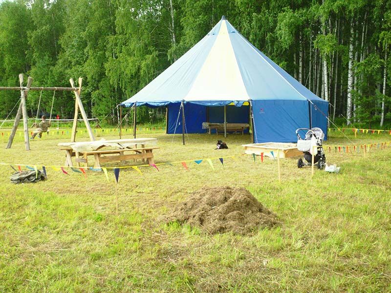 Мега-палатка Век d 10