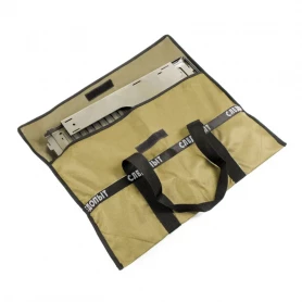 Мангал складной, 718х310х752 мм, со столиком и подставкой под казан, толщина 2 мм, в сумке, СЛЕДОПЫТ