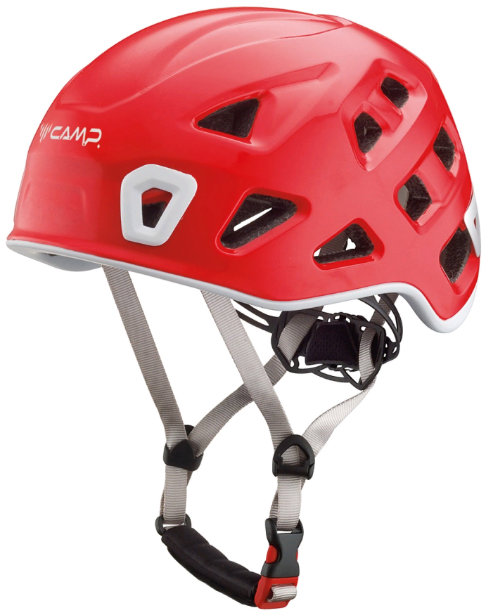 Каска STORM Размер 2 / RED / WHITE, CAMP