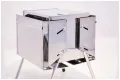 Печь походная Пошехонка малая с 3D экраном