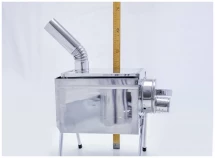 Печь походная Пошехонка малая с 3D экраном