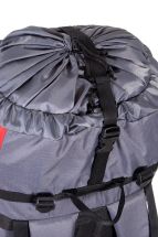 Рюкзак туристический Оптимал 2, серо-красный, 100 л, ТАЙФ