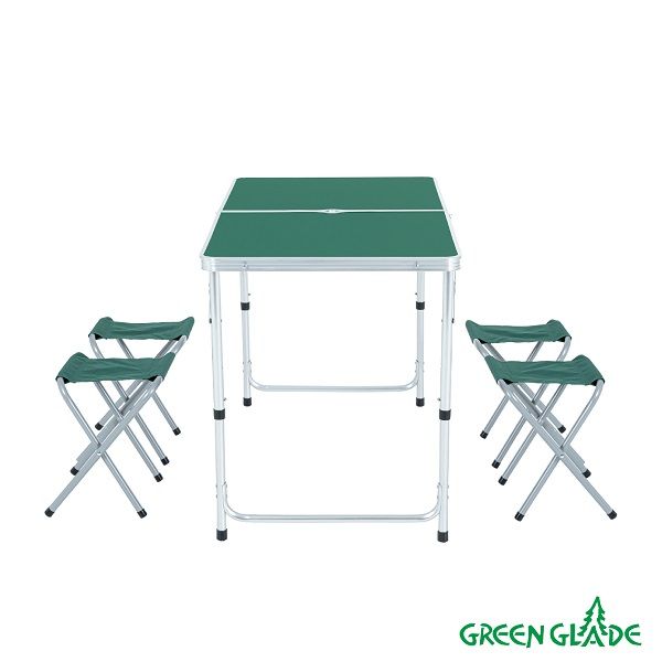 Набор мебели для пикника Green Glade M790-3, зелёный