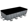 Бассейн каркасный Power Steel, 488 х 244 х 122 см + 3 аксессуара(картриджный фильтр)