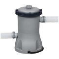 Бассейн каркасный Power Steel, 488 х 244 х 122 см + 3 аксессуара(картриджный фильтр)