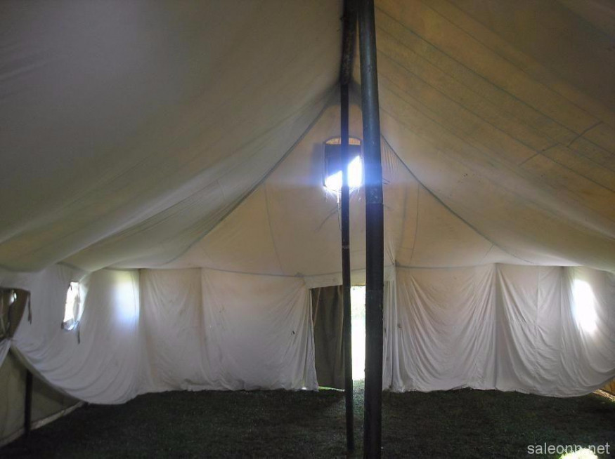 Армейская брезентовая палатка УЗ-68