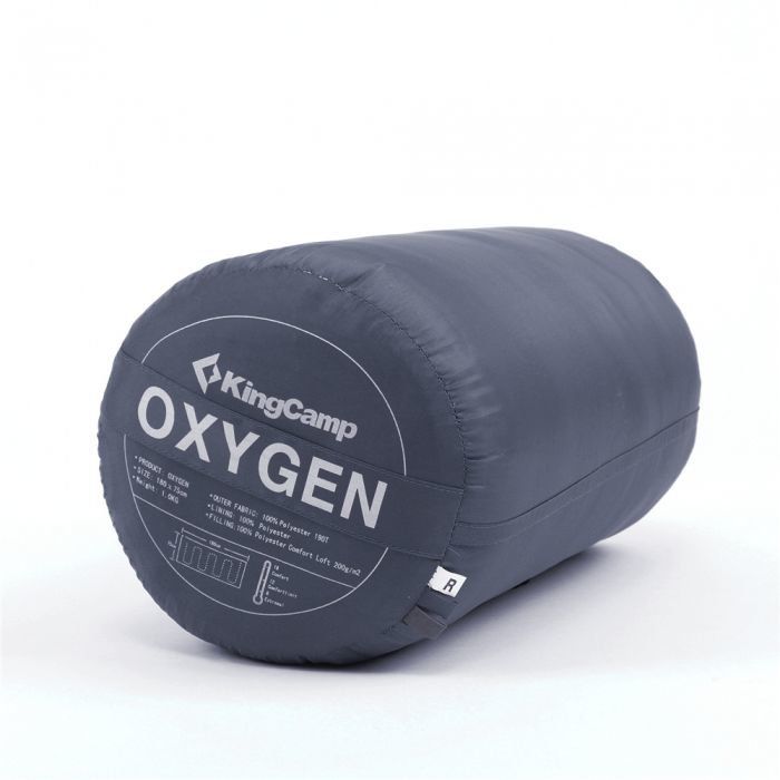 Спальный мешок Oxygen 300 -12 серый, King Camp