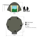 Шатер-автомат Cosmos 600 Solar Control, Maverick