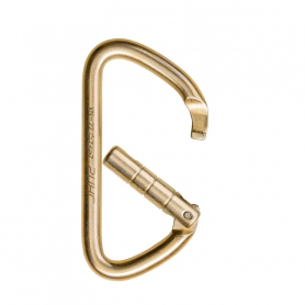 Карабин стальной трапеция keylock с прямой защелкой, 22 кН, Ринг