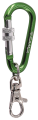 Карабин вспомогательный 60 mm pear with screw, CAMP