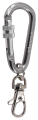 Карабин вспомогательный 60 mm pear with screw, CAMP