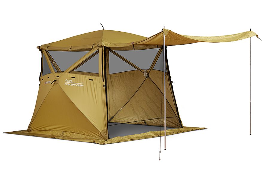 Шатер Higashi Pyramid Camp Olive