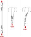 Анкерный строп ANCHOR CABLE 50 cm, CAMP