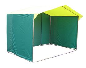 Торговая палатка Домик 3.0х1,9, каркас из трубы, диаметром 18 мм