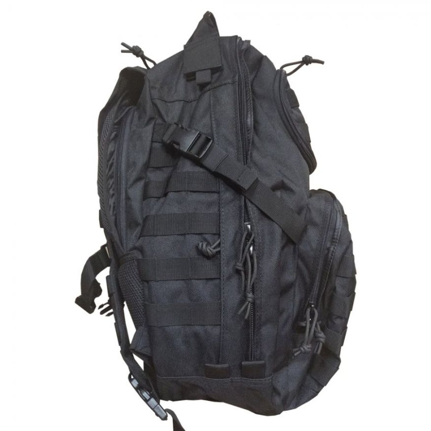 Рюкзак туристический Commander 50, черный, Tramp