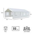 Тент садовый из полиэстера 4*8*2,9 м, Green Glade