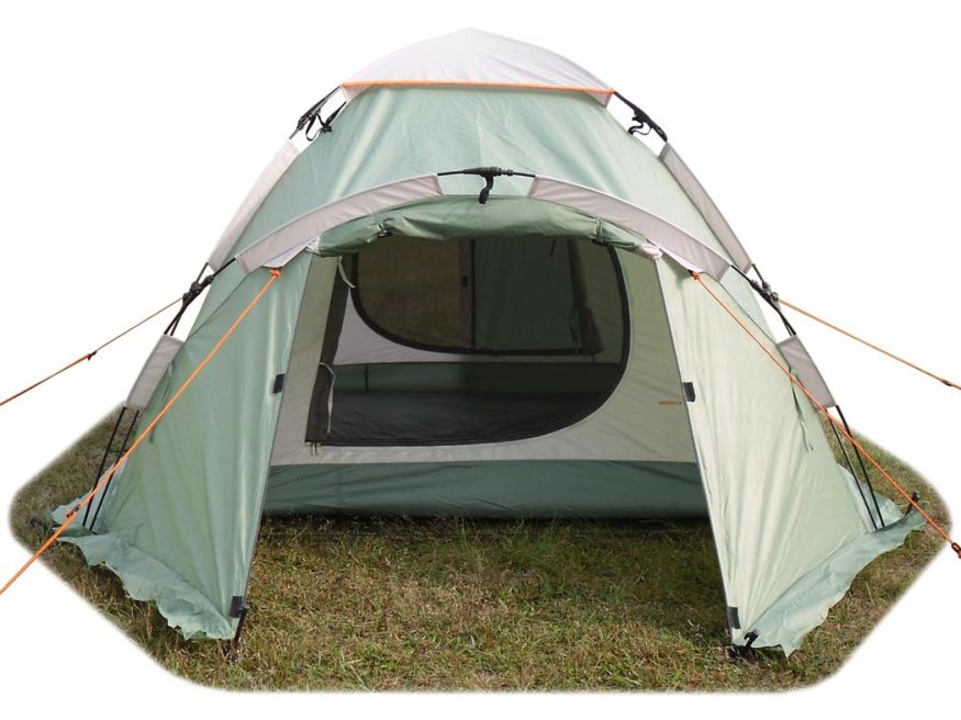 Палатка Maverick Comfort 2, двухместная, зеленый цвет