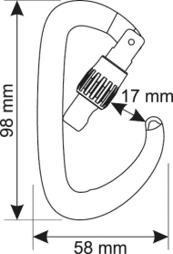 Карабин ORBIT LOCK, CAMP