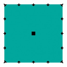 TENT тент 6x6м Talberg, зелёный