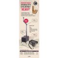 Печь походная Heavy малая (с экранами, угловыми трубами, грибком), сталь 2 мм, Следопыт