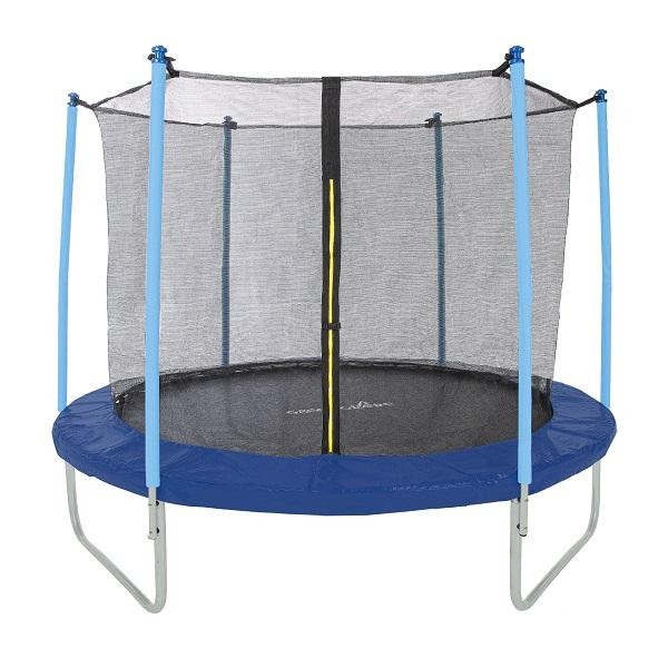 Батут уличный с сеткой 10-футовый (3 ножки 6 стоек)   без верх.кольца 